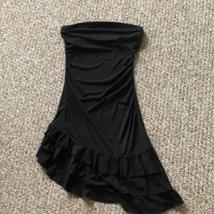 Black cocktail dress